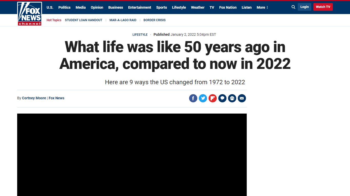 What life was like 50 years ago in America, compared to now in 2022